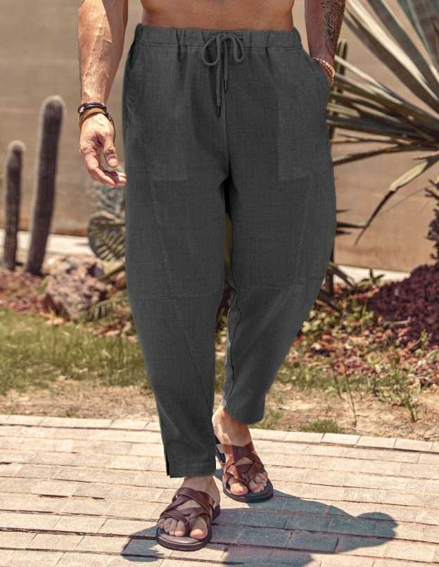 Linen Style Beach Pants