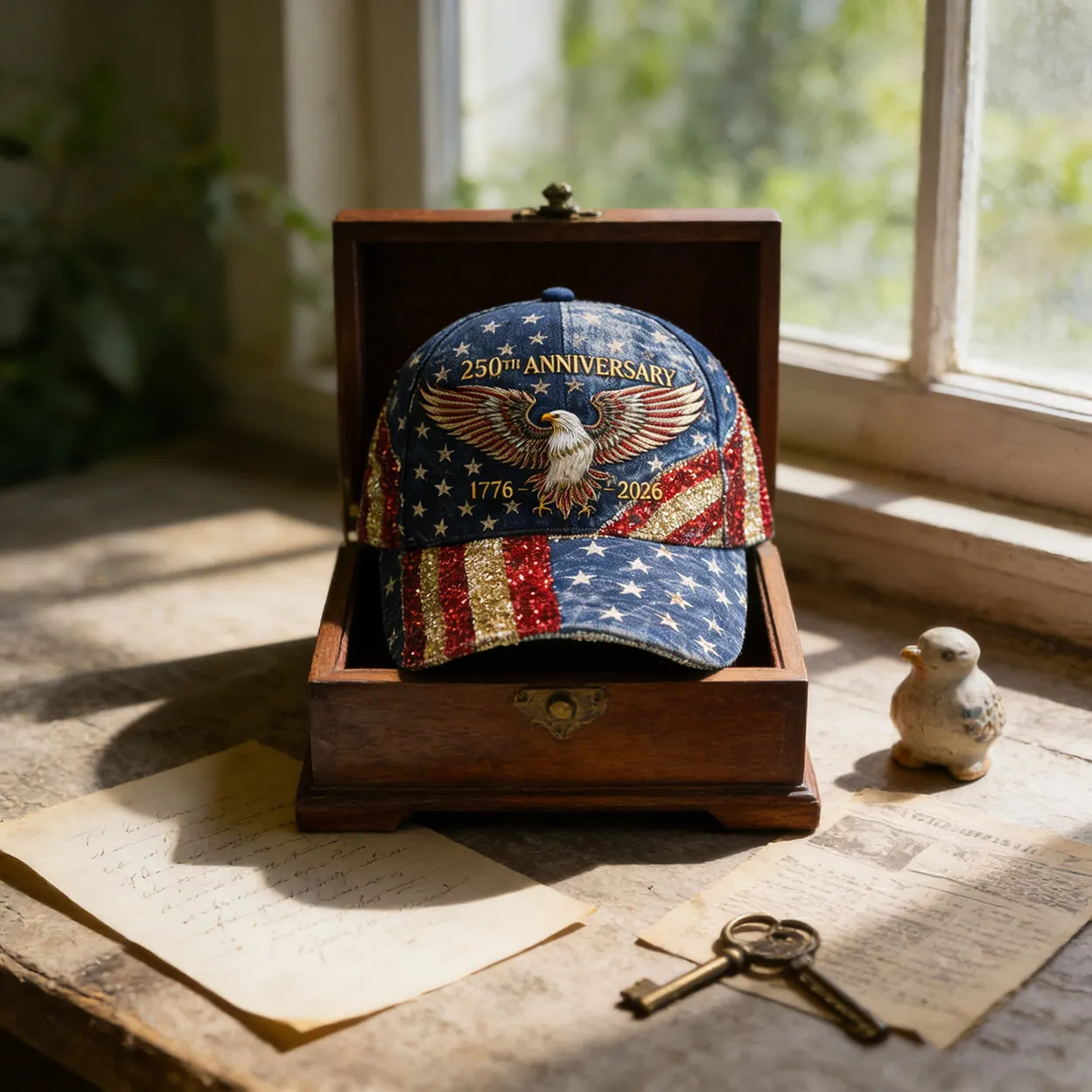 250th Anniversary USA Baseball Cap