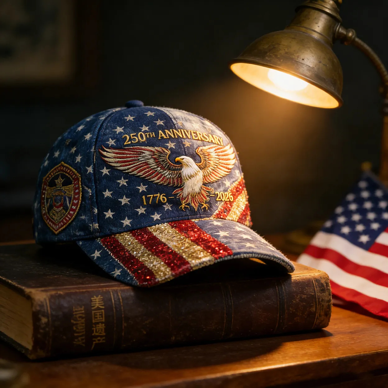 250th Anniversary USA Baseball Cap