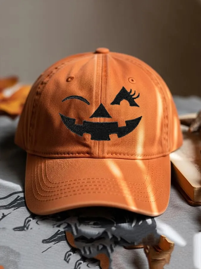 Unisex Fall Season Pumpkin Hat
