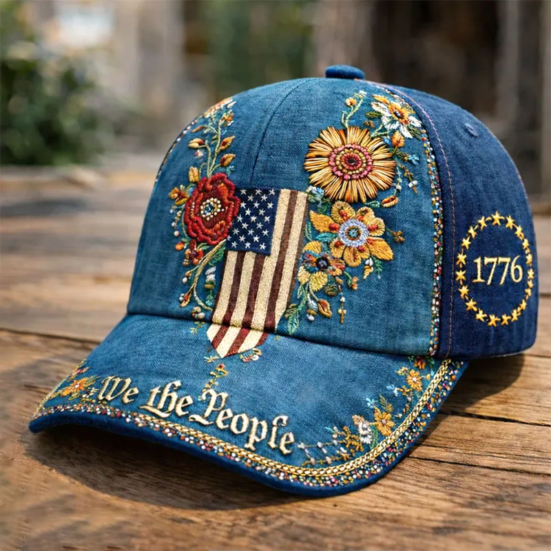 🔥LAST DAY 49% OFF-US Retro 250th Anniversary Print Casual Hat