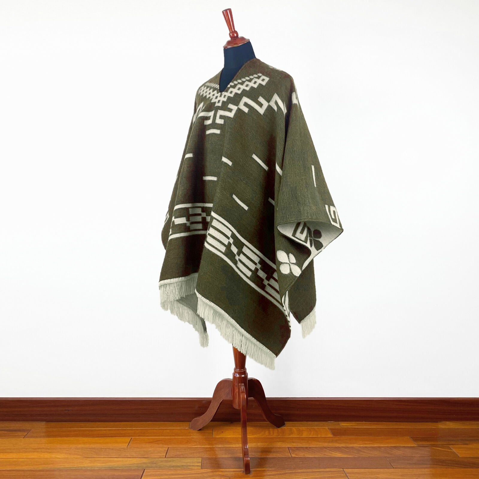 Men Can’t Get Enough of This Cozy Wool Poncho