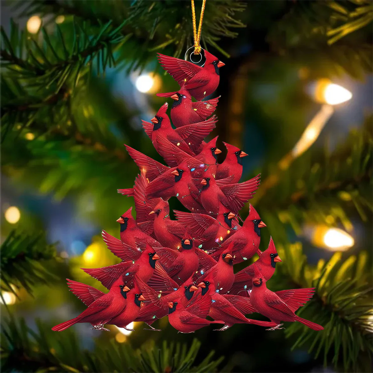 Cardinal Hanging Ornament