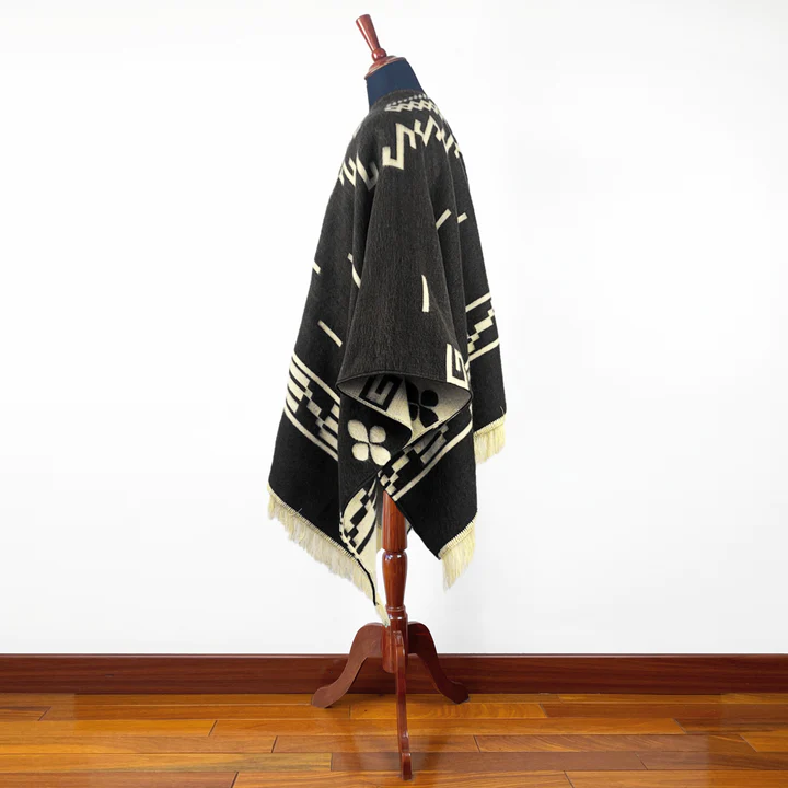 Men Can’t Get Enough of This Cozy Wool Poncho