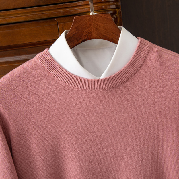 Men's Long Sleeve Cashmere Sweater