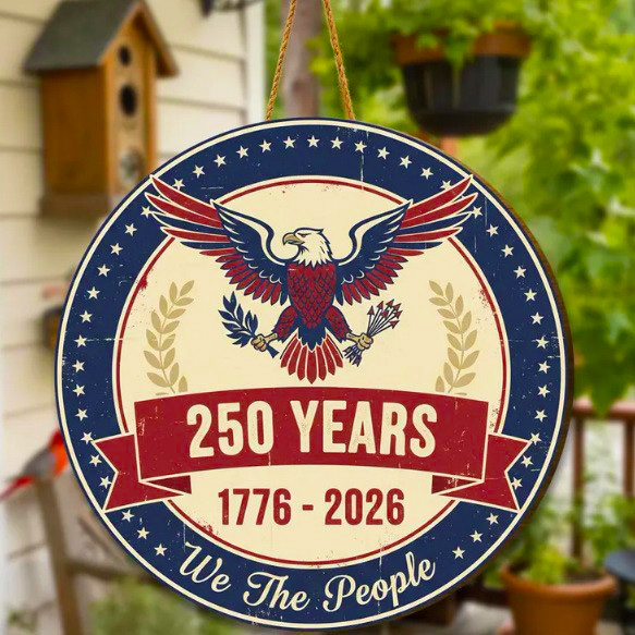 USA 250th Anniversary Wall Plaque