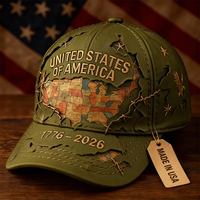 🎉Last Day 49% OFF - US 250th Anniversary Printed Casual Hat