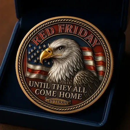 Artisanal Custom-Made Commemorative Coins – One-of-a-Kind Design