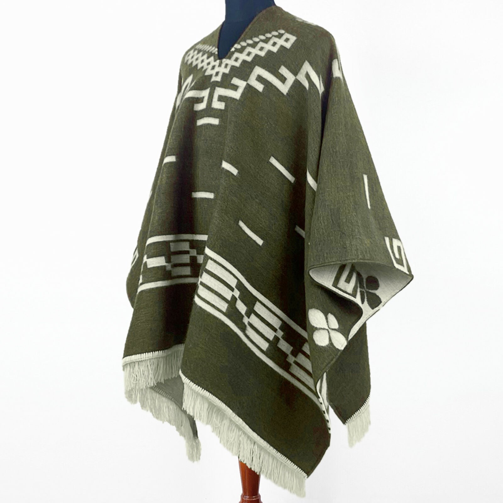 Men Can’t Get Enough of This Cozy Wool Poncho