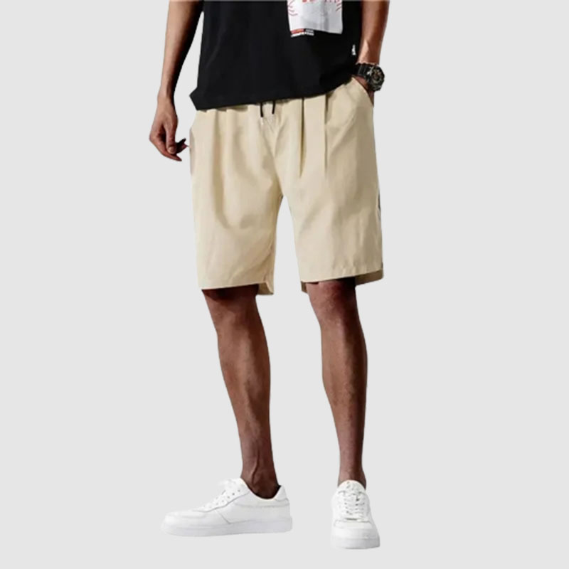 Casual shorts men's loose trousers beach trousers breathable and comfo