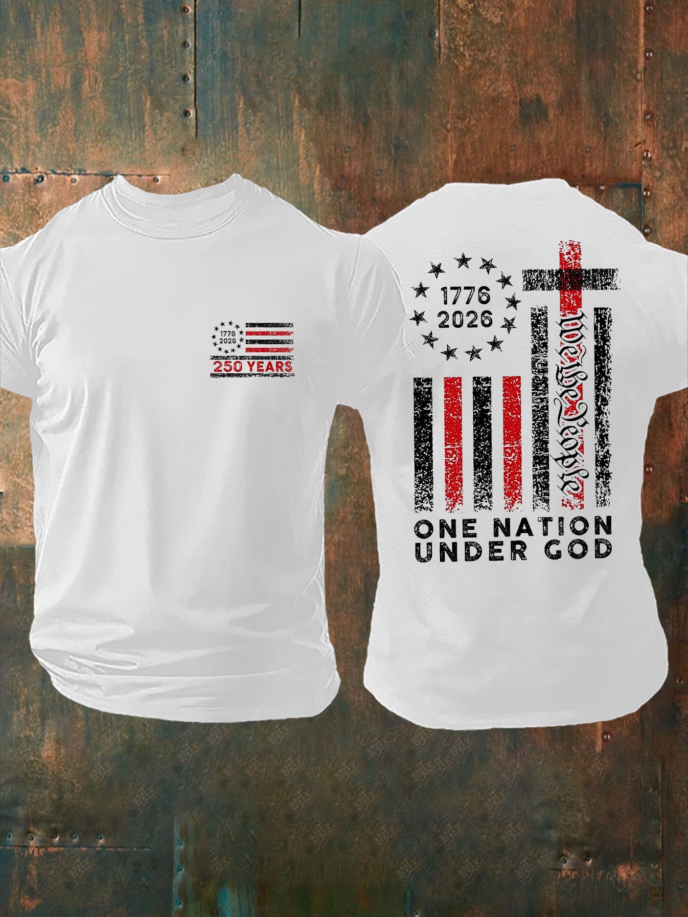 🎖️Men's Casual Printed Short-Sleeve T-Shirt