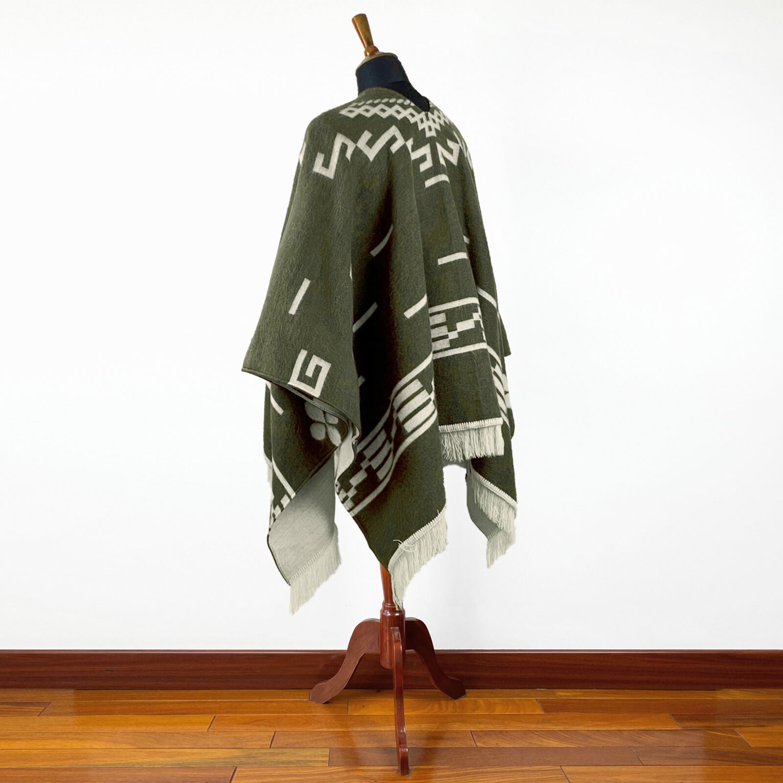 Men Can’t Get Enough of This Cozy Wool Poncho