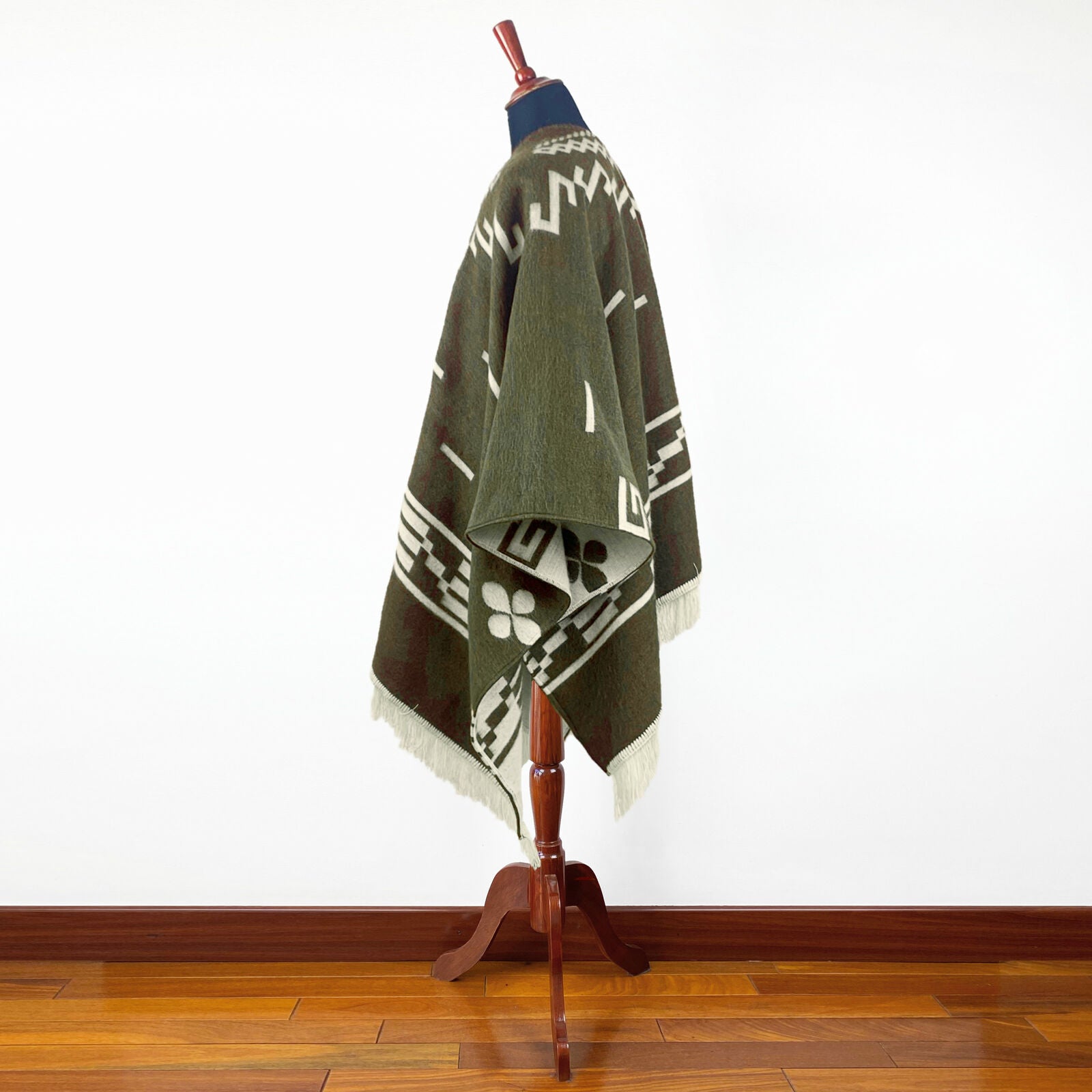 Men Can’t Get Enough of This Cozy Wool Poncho