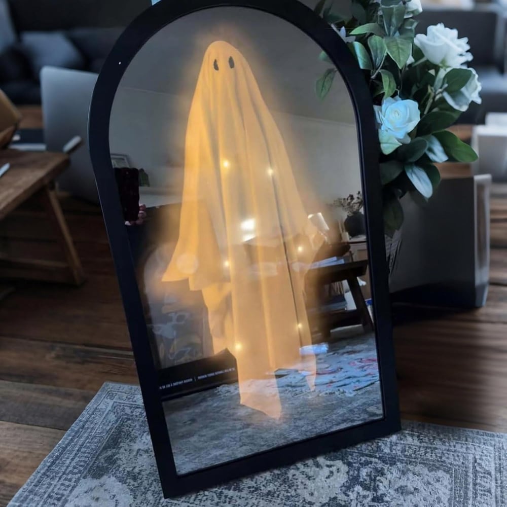 🔥49% OFF - 👻2025 Halloween Hologram Ghost Mirror