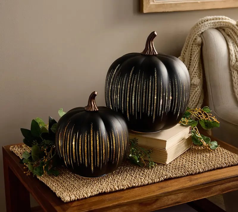 🔥2025 HOT SALE - 🎃✨ Illuminated Starry Night Glass Pumpkins by Valerie(✨Same as in the video)