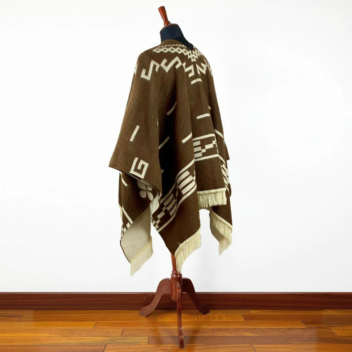 Men Can’t Get Enough of This Cozy Wool Poncho
