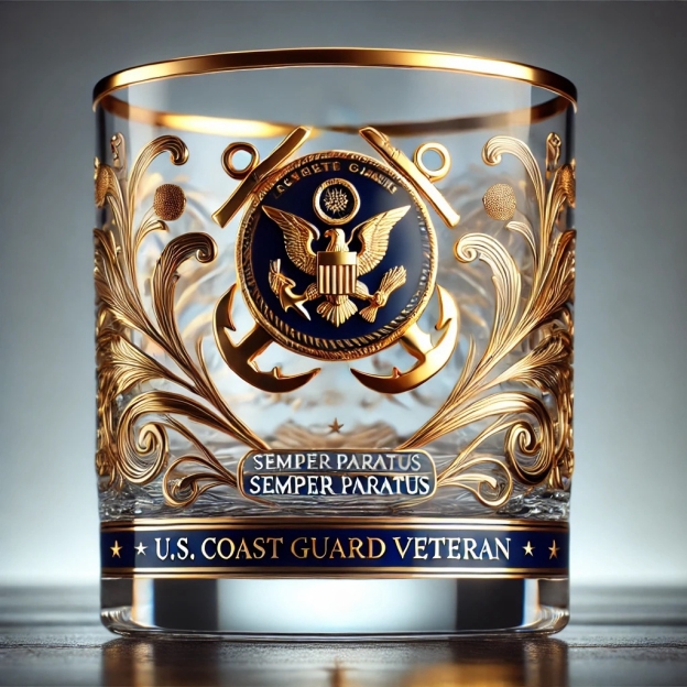 Veteran Tribute Glass