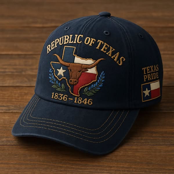 Republic of Texas Commemorative Hat – Show Your Texas Pride 🤠