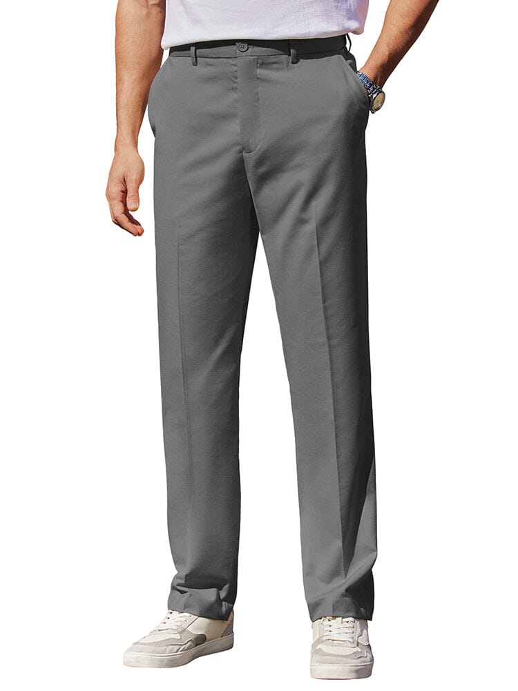 Classic Fit Stretch Suit Pants 