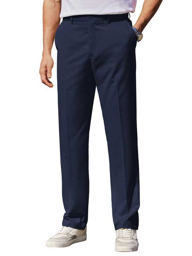 Classic Fit Stretch Suit Pants 