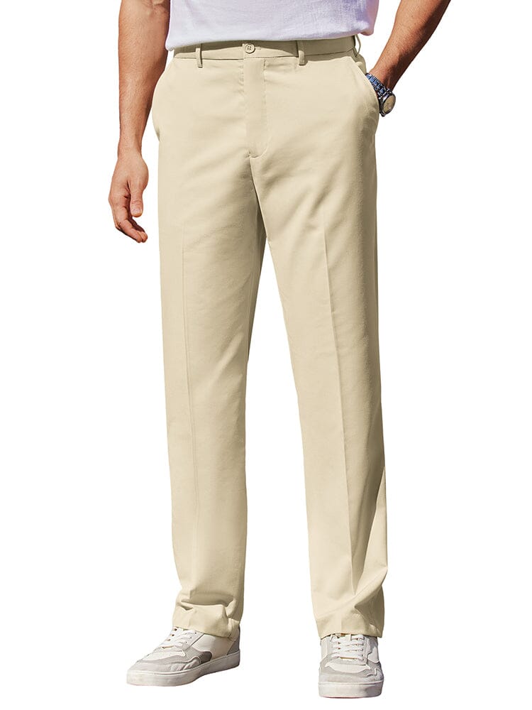 Classic Fit Stretch Suit Pants 