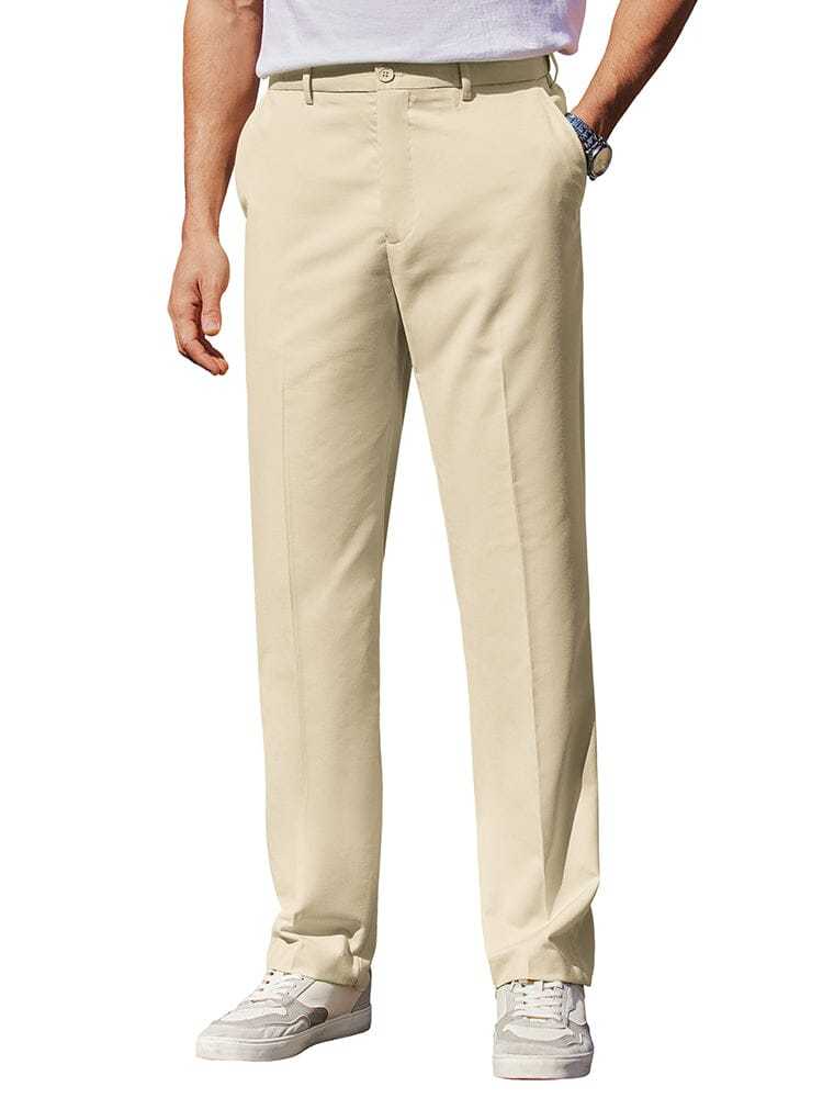 Classic Fit Stretch Suit Pants 