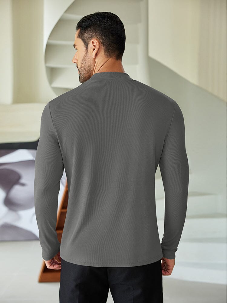 Lightweight Ribbed Pullover Sweater 