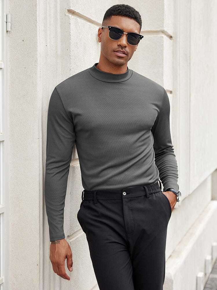 Lightweight Ribbed Pullover Sweater 
