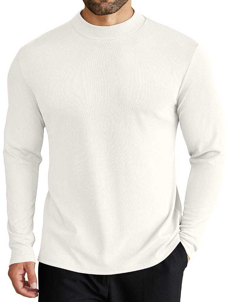 Lightweight Ribbed Pullover Sweater 