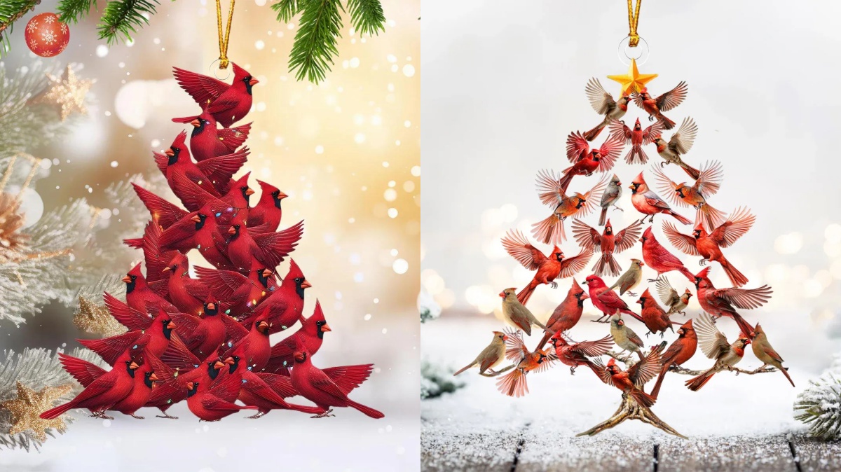 Cardinal Hanging Ornament