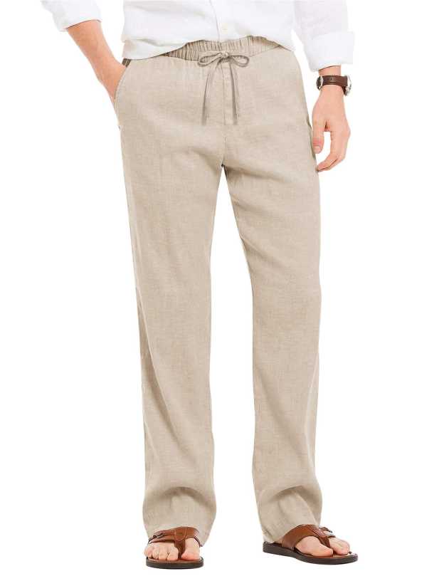 Linen Style Beach Yoga Trousers