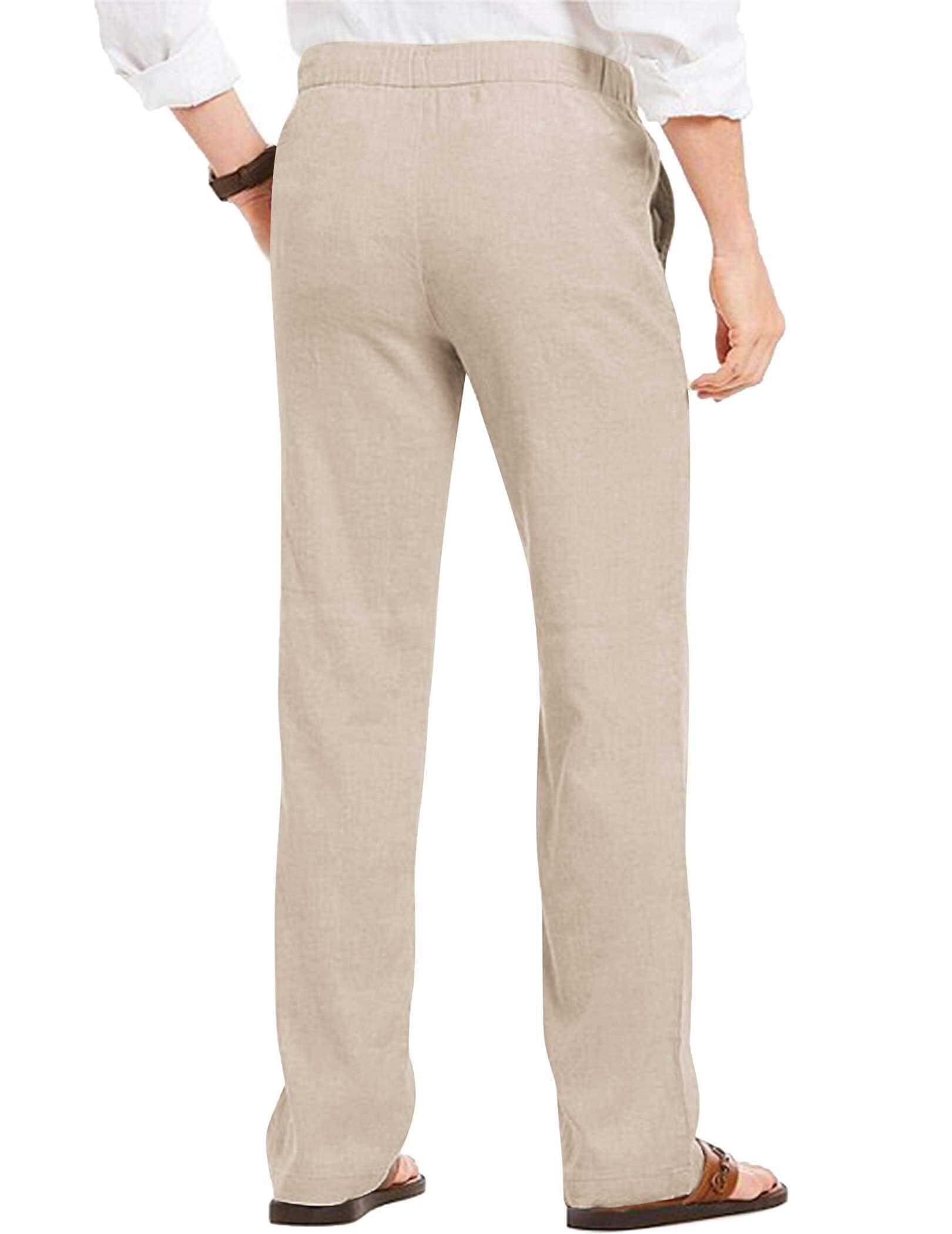 Linen Style Beach Yoga Trousers