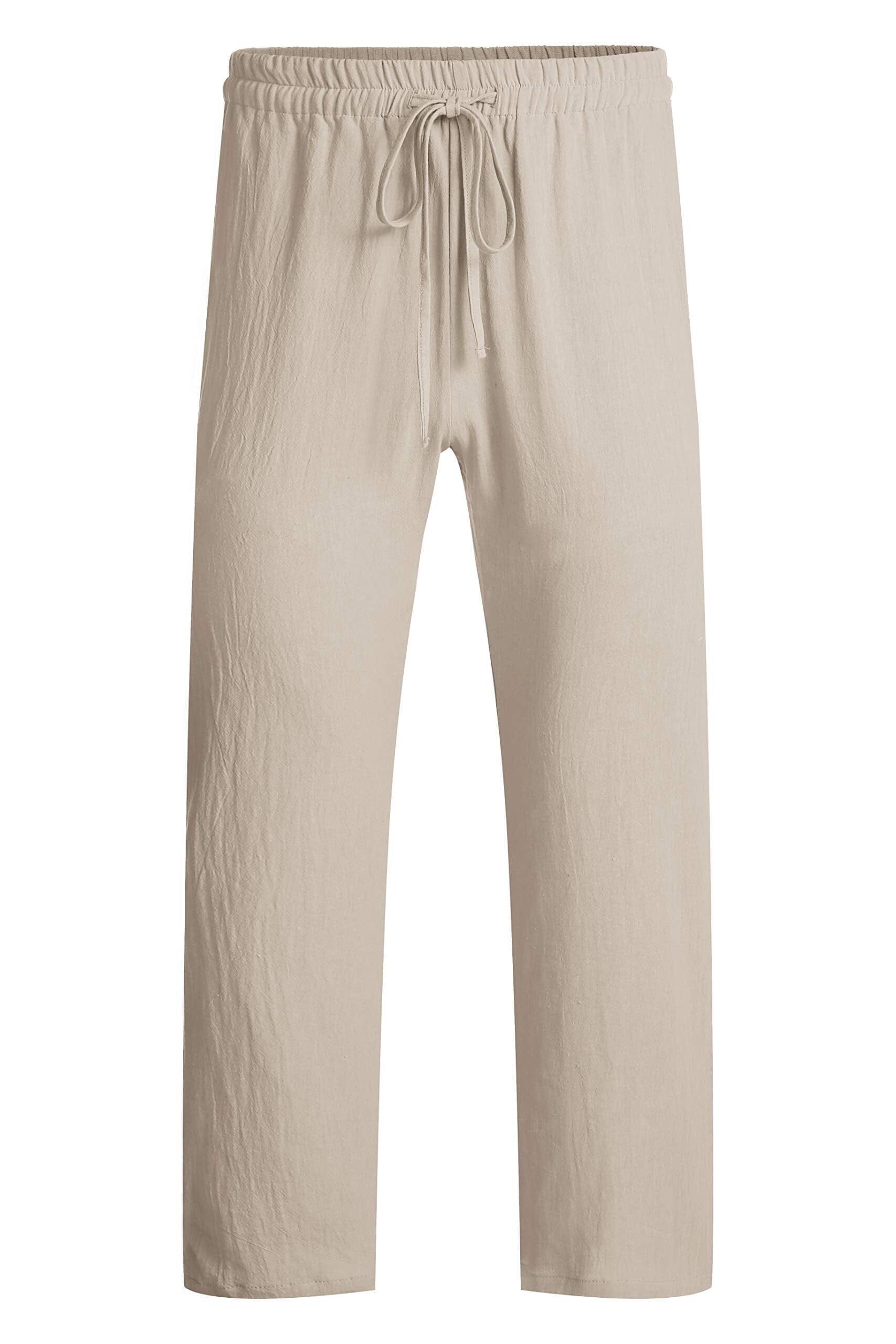 Linen Style Beach Yoga Trousers