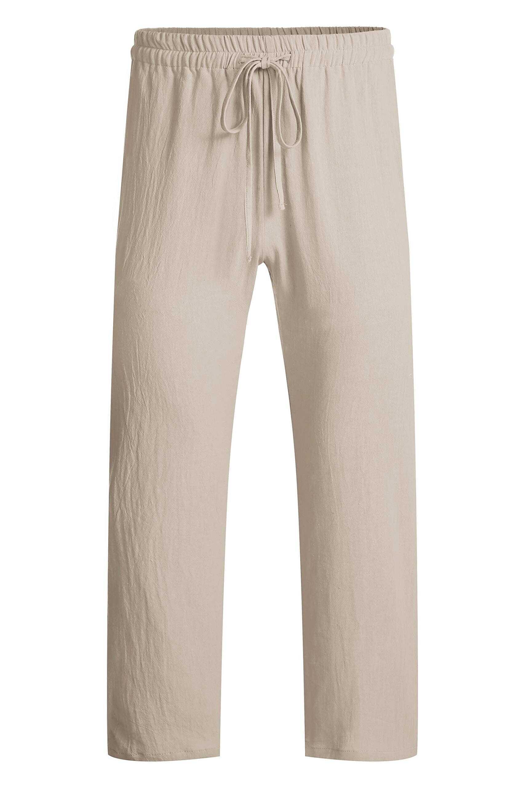 Linen Style Beach Yoga Trousers