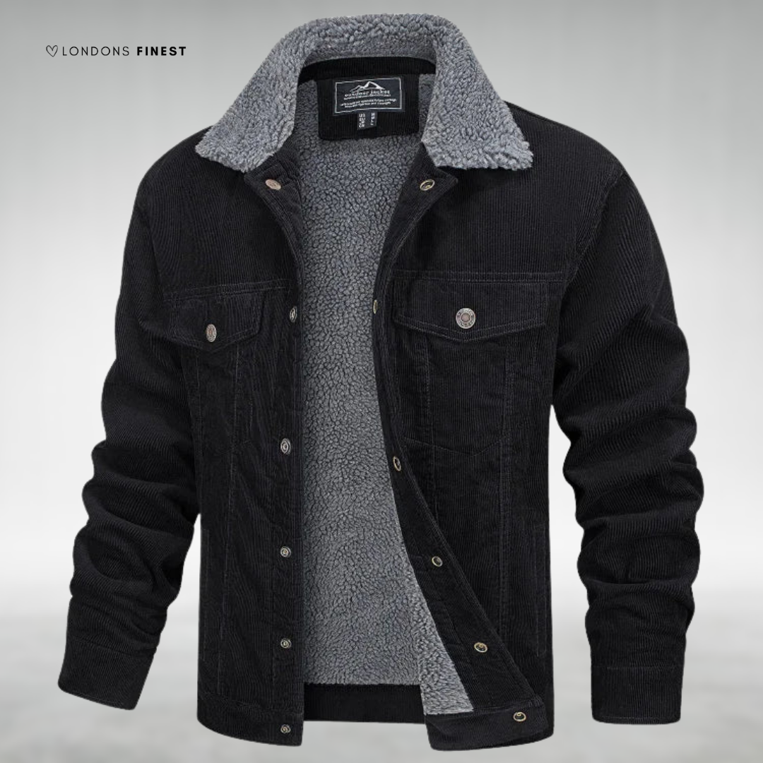 Men's Fleece-Lined Winter Jacket