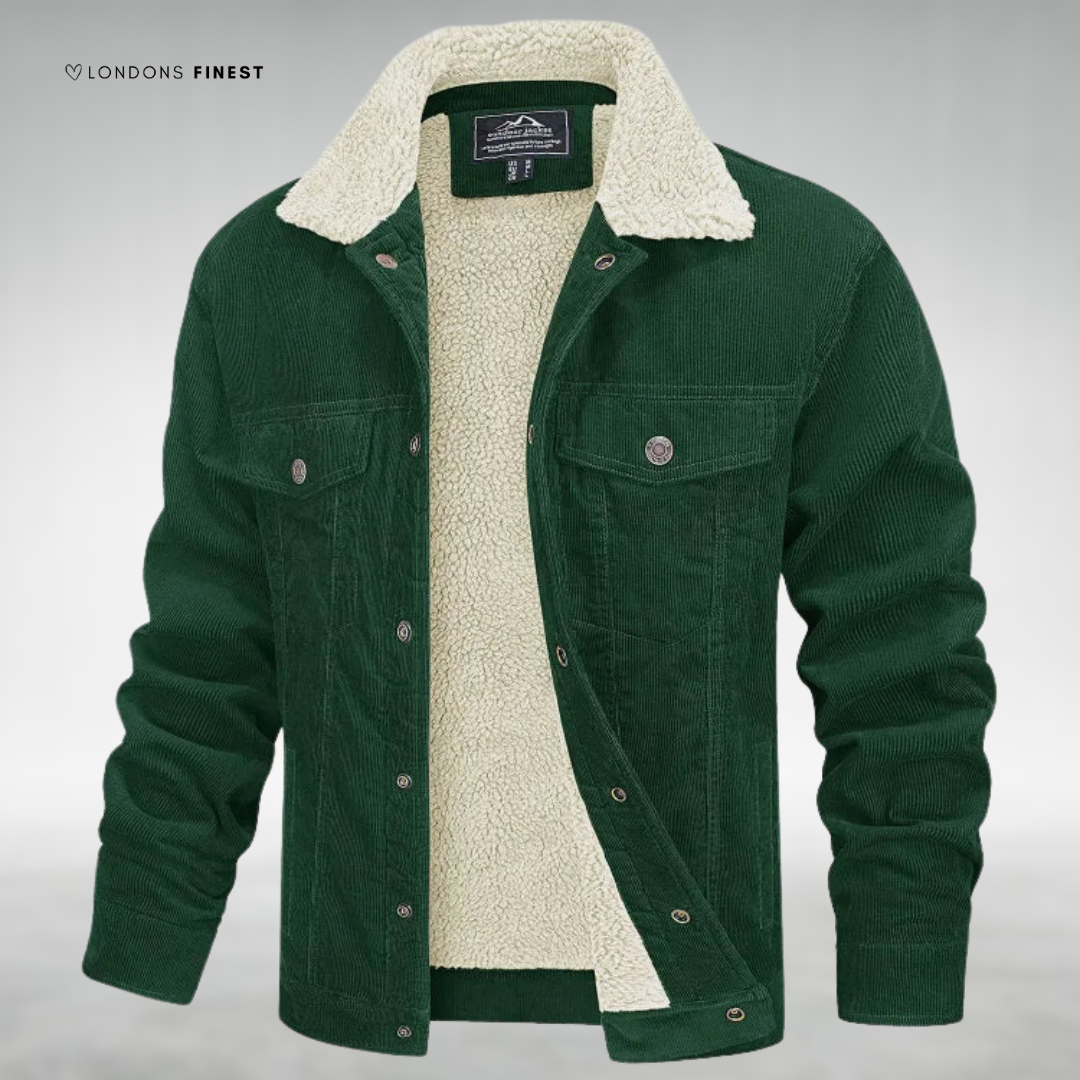 Men's Fleece-Lined Winter Jacket