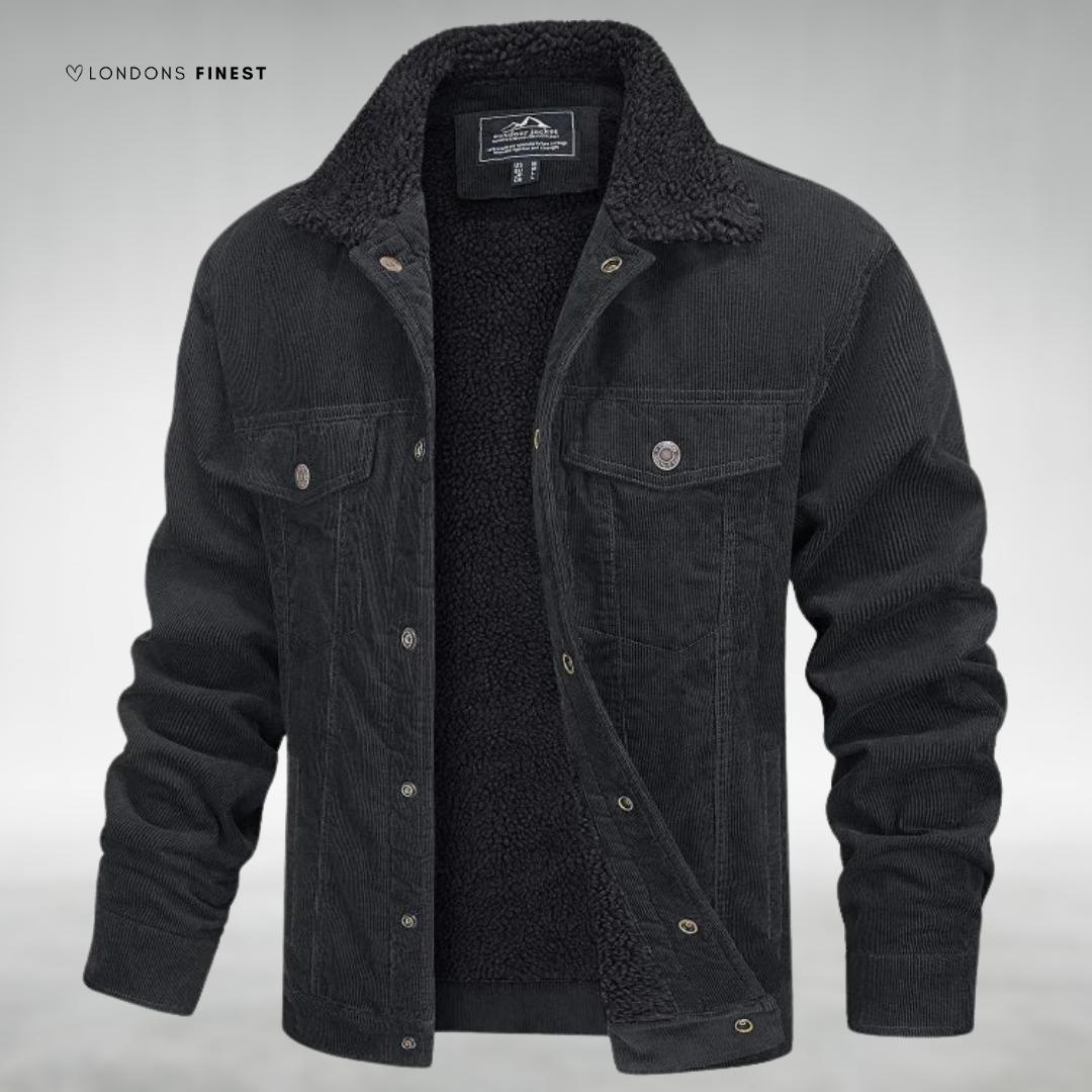 Men's Fleece-Lined Winter Jacket