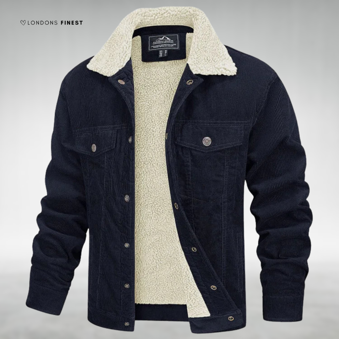 Men's Fleece-Lined Winter Jacket