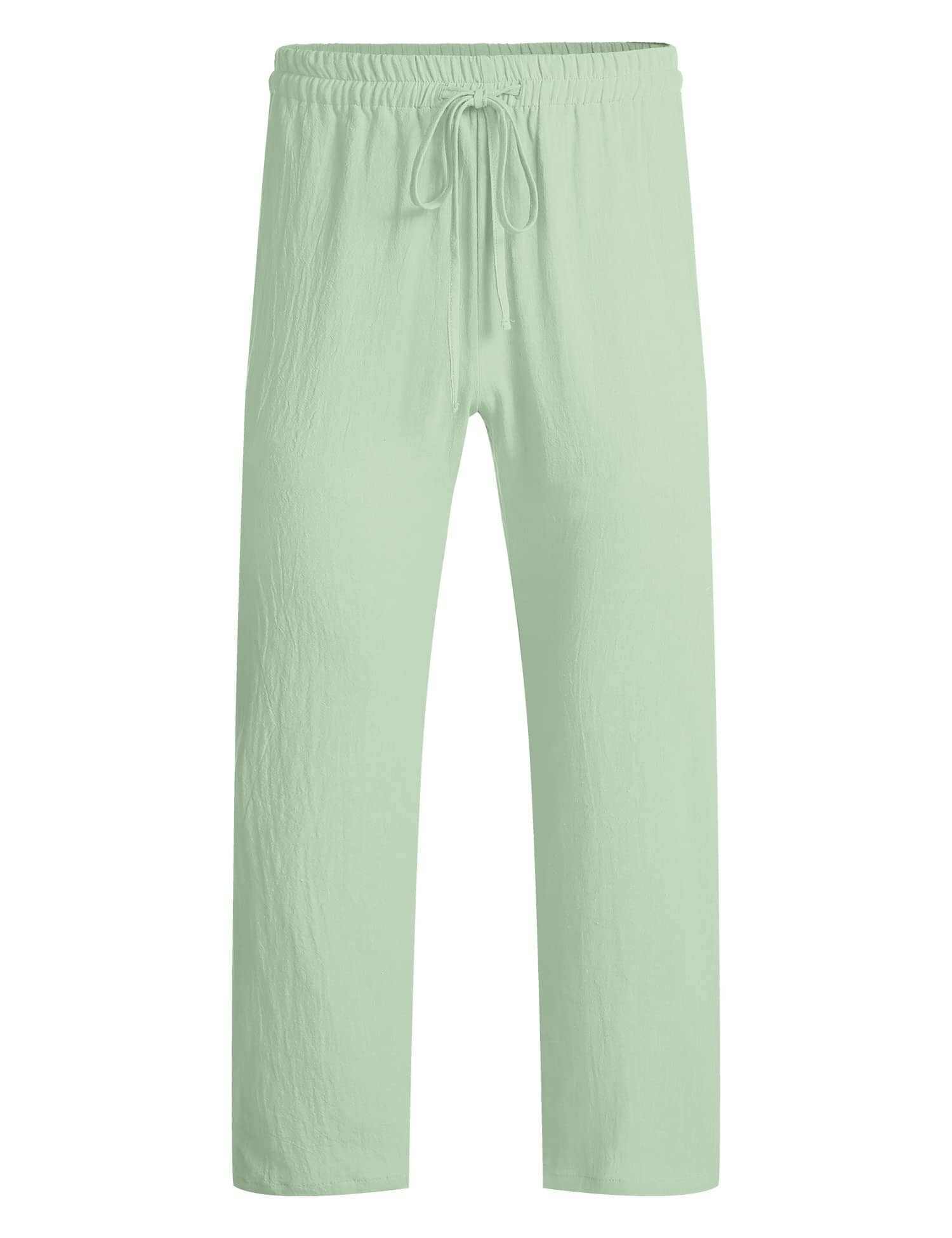 Linen Style Beach Yoga Trousers