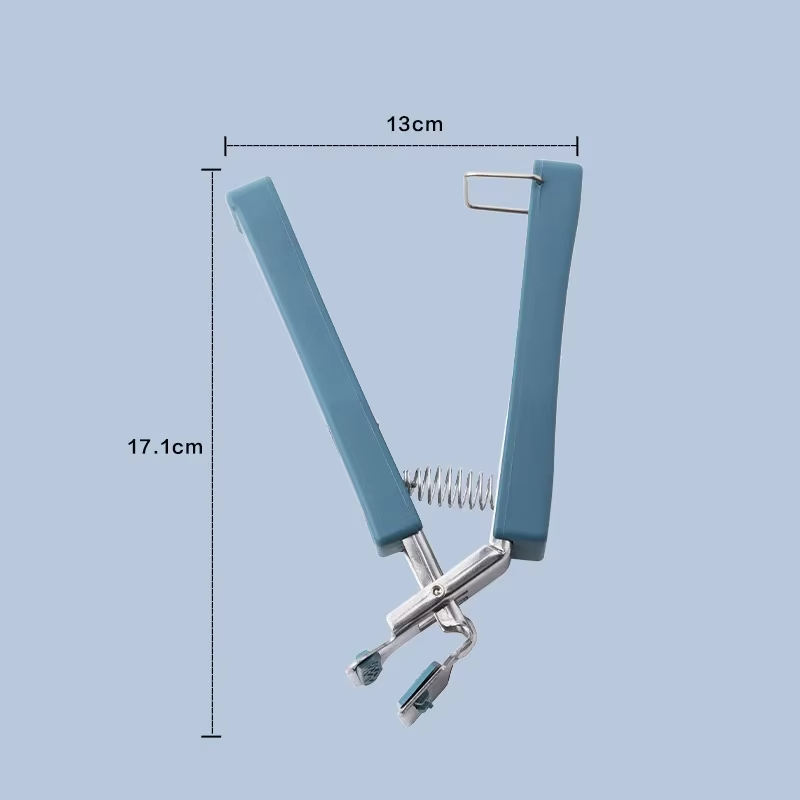  Stainless Steel Anti-scalding Clip Bowl Clamp Steamed Vegetable Tongs BBQ Clip Tray Lifter For Kitchen Convenience Cooking Tools