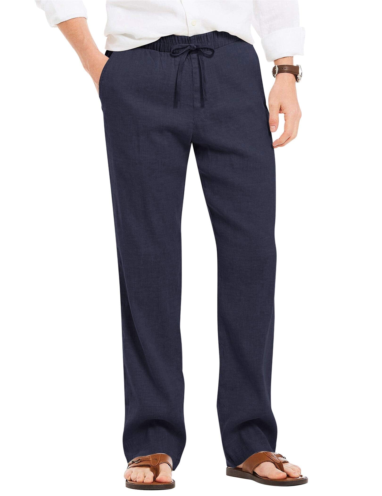 Linen Style Beach Yoga Trousers