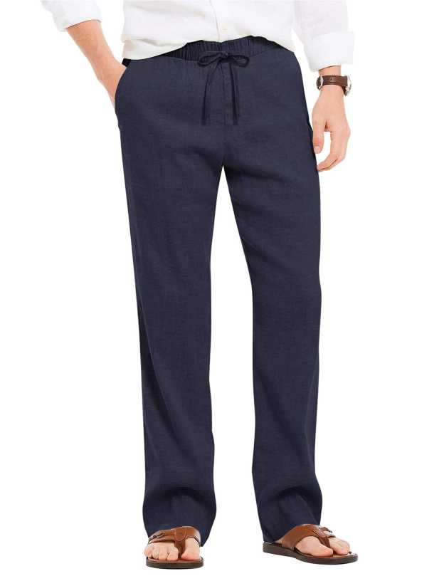 Linen Style Beach Yoga Trousers