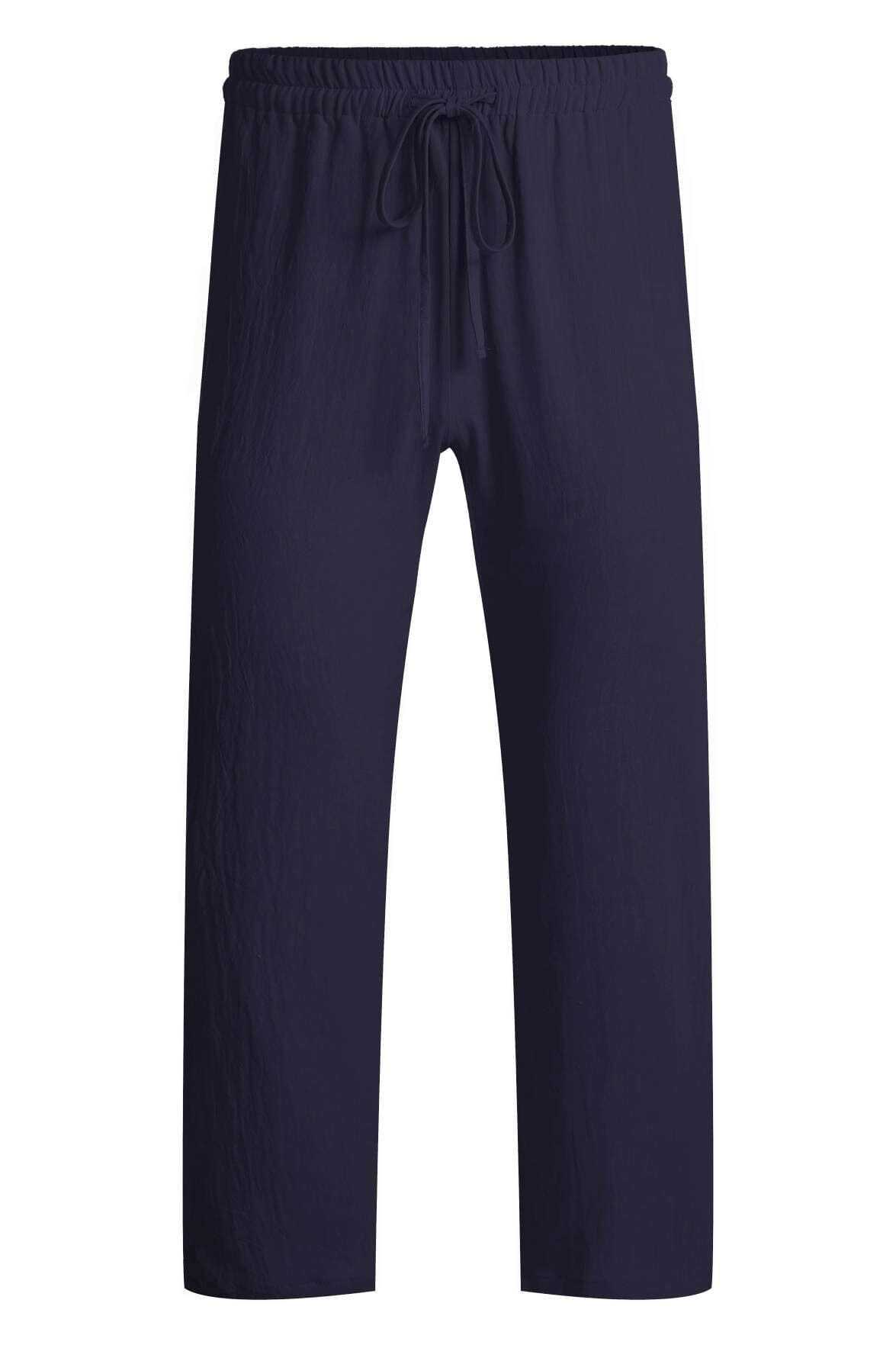 Linen Style Beach Yoga Trousers