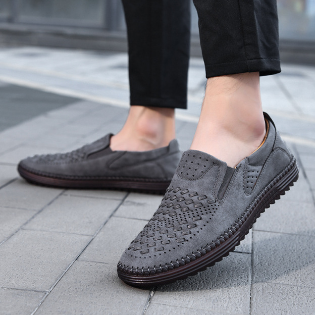 ⏰ Last day! 60% off 🔥 Men's handmade genuine leather slip-on loafers