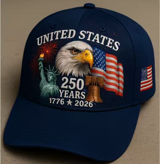 United States 250th Anniversary Hat