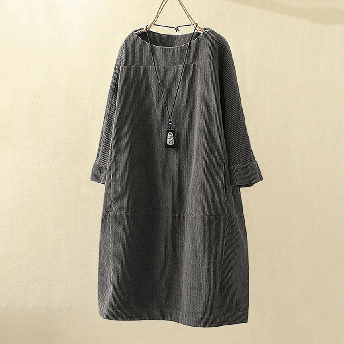 100% Premium Cashmere Tunic Dress