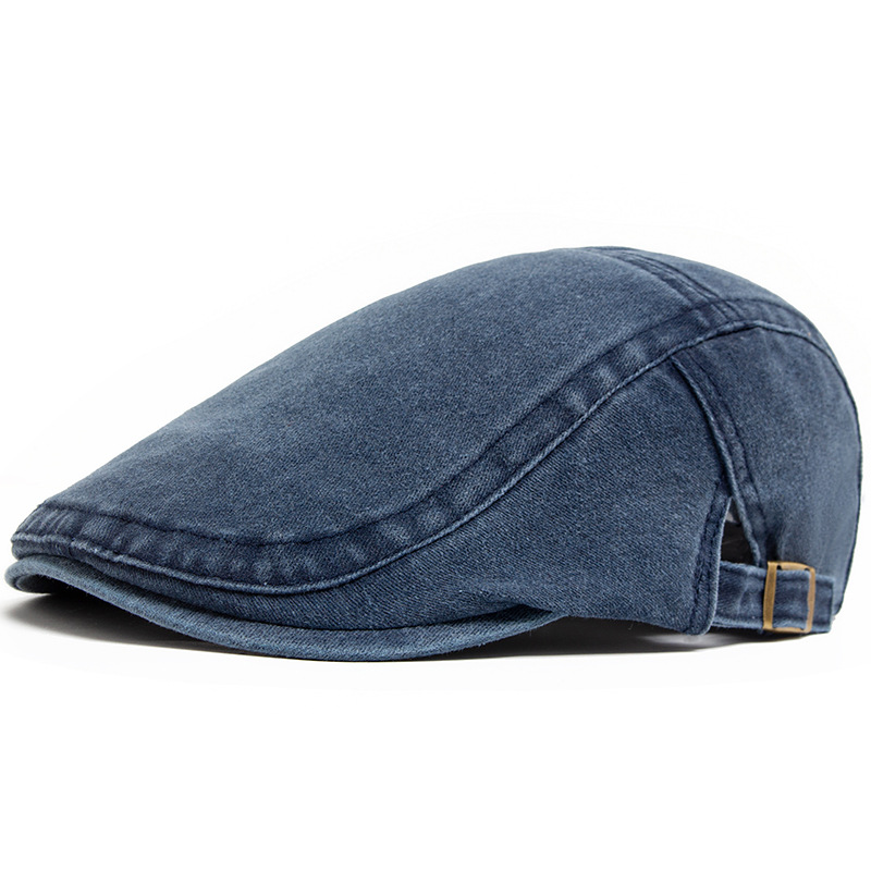 Zion | Vintage Beret-Dark Blue