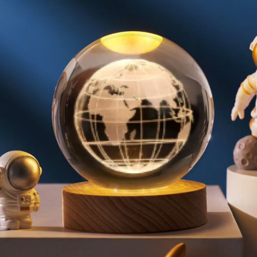 (🔥Valentine’s Day Limited-Time Sale🔥) 3D Crystal Ball🪐