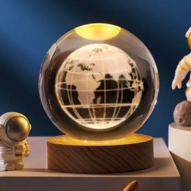 (🔥Valentine’s Day Limited-Time Sale🔥) 3D Crystal Ball🪐