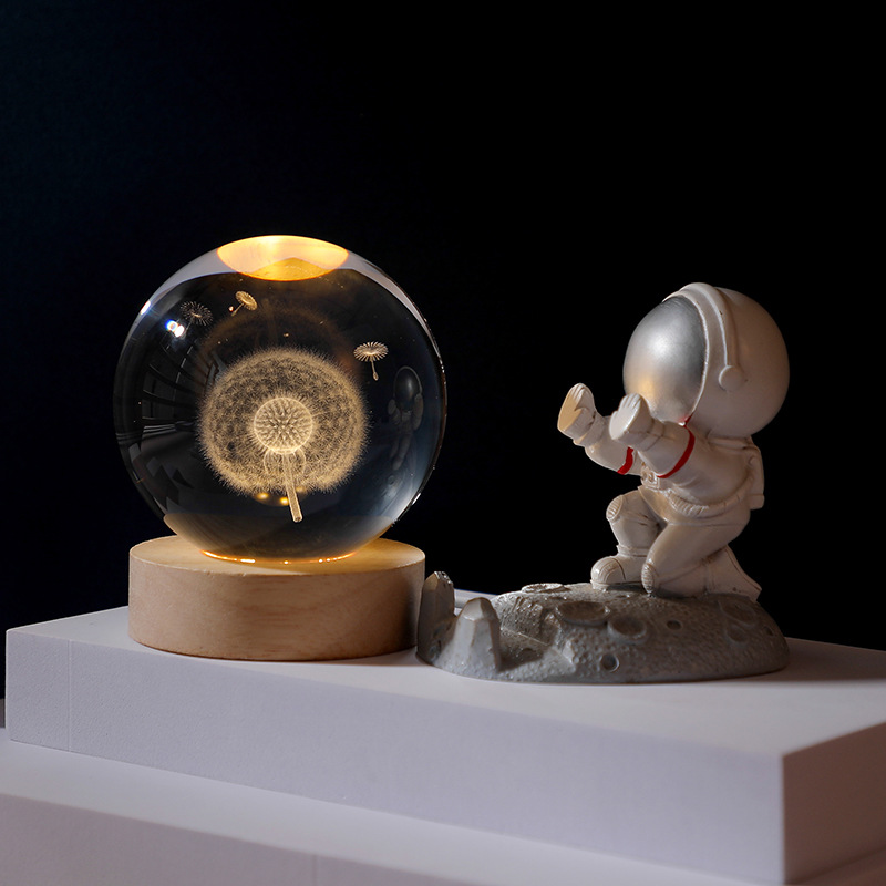 (🔥Valentine’s Day Limited-Time Sale🔥) 3D Crystal Ball🪐